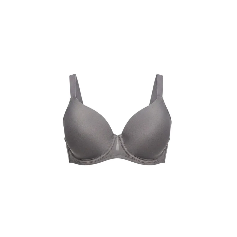 Wacoal Basic Beauty Underwire Bra Purple Lace Trim 855213 - 34H